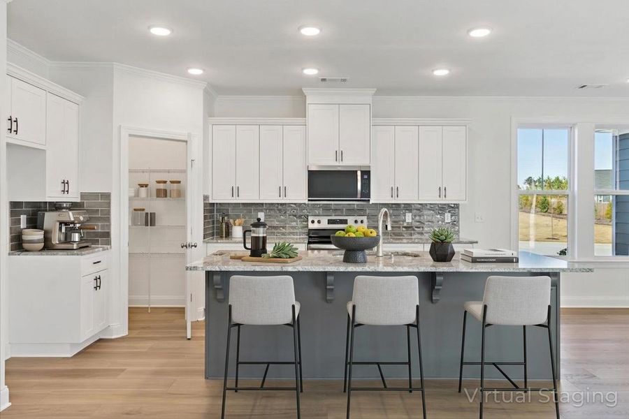 Furnished interior view inside a new home in Tillery Park, Grovetown (Image 7).