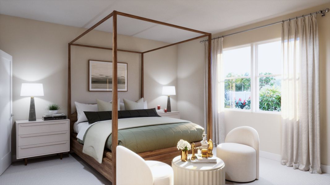 Representative furnished interior of a home built from the Acacia by Risewell Homes in Oakview, Apopka (Image 6).