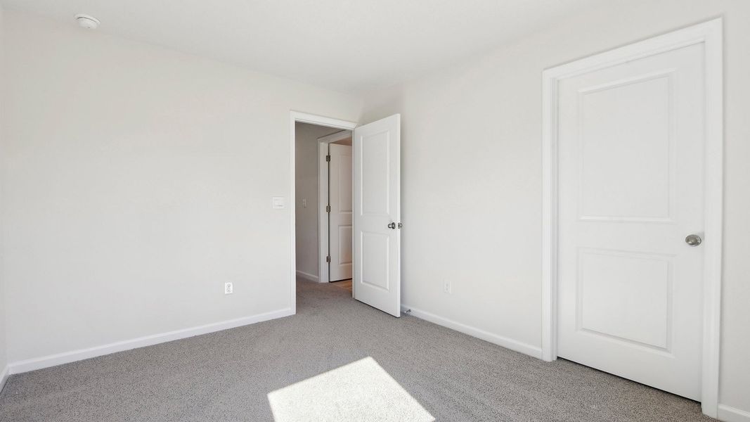 Spacious, unfurnished interior of a new home in Zion Springs, Hickory (Image 22). Spacious, unfurnished interior of a new home in Zion Springs, Hickory (Image 22).