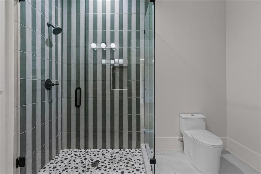 Furnished interior view inside a new home in , Buford (Image 16).