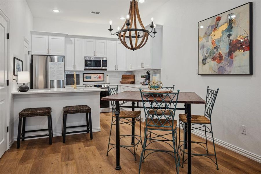 Furnished interior view inside a new home in , Arlington (Image 7).