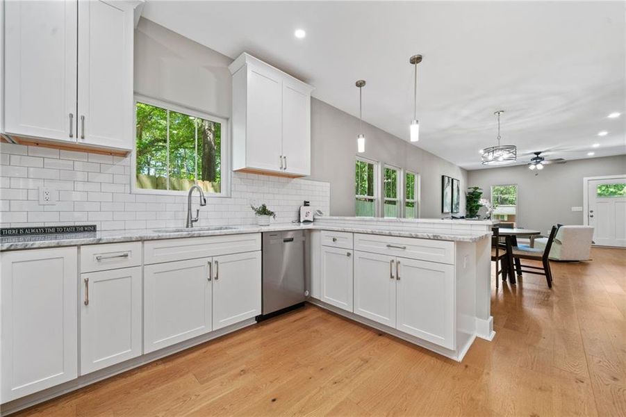 Furnished interior view inside a new home in , Decatur (Image 3). Furnished interior view inside a new home in , Decatur (Image 3).