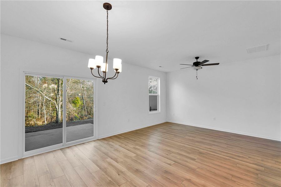Spacious, unfurnished interior of a new home in Meece Townhomes, Easley (Image 12).