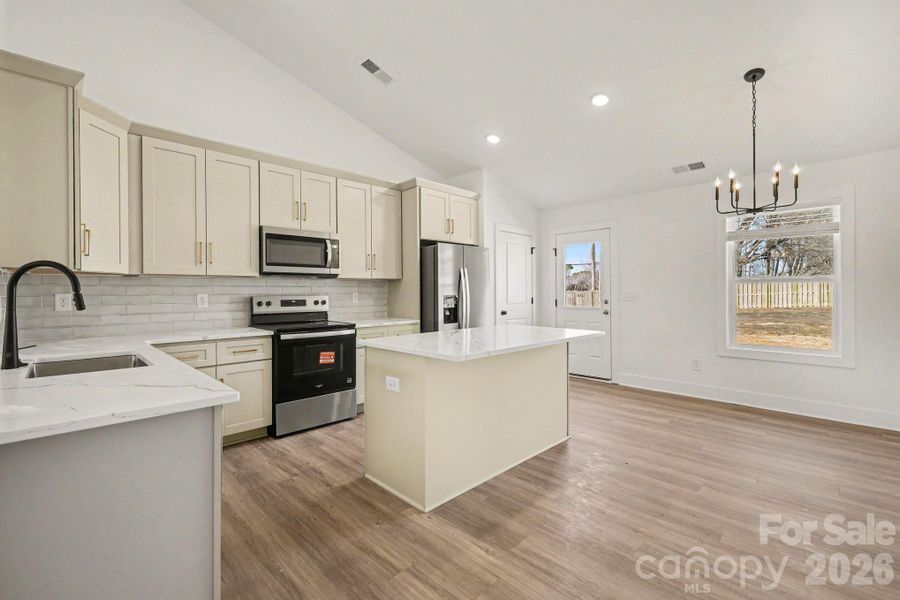 Furnished interior view inside a new home in , Kannapolis (Image 4).