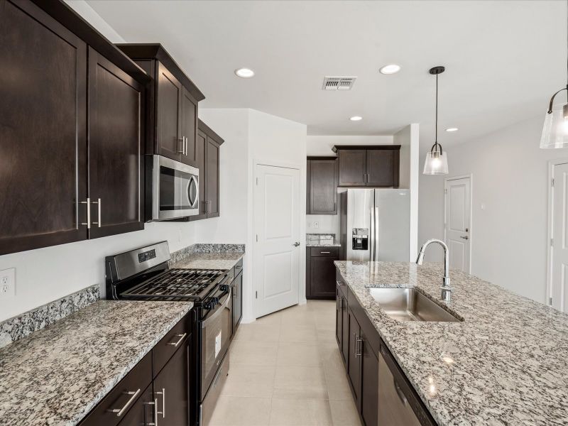 Furnished interior view inside a new home in Las Patrias at Star Valley Phase III - Premier Series, Tucson (Image 4).