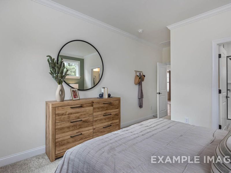 Furnished interior view inside a new home in Tobacco Road, Angier (Image 22).