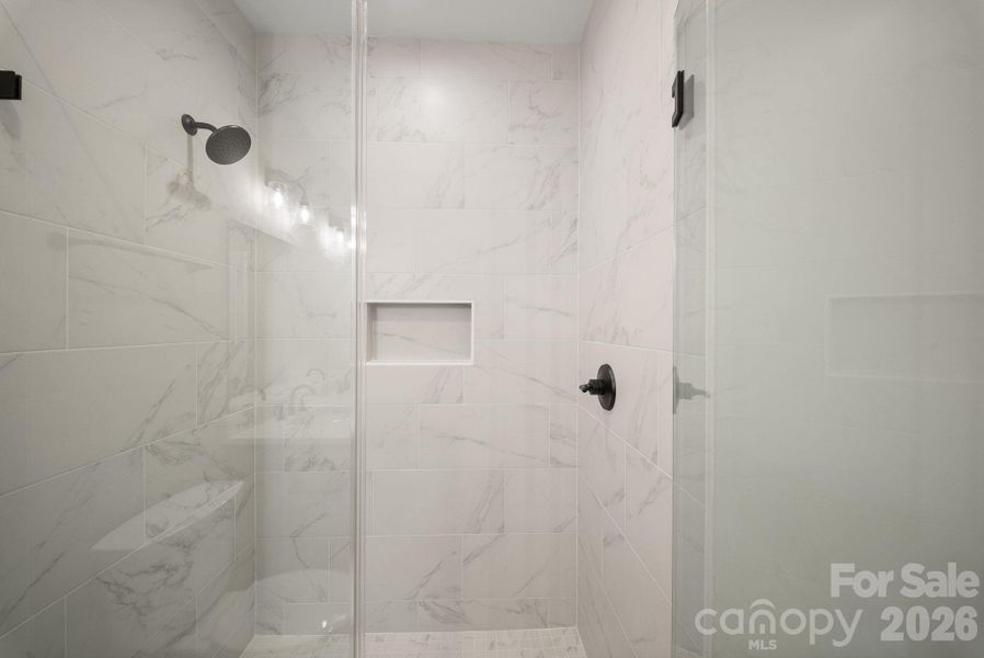Close-up of interior finishes inside a home in , Asheville (Image 9).