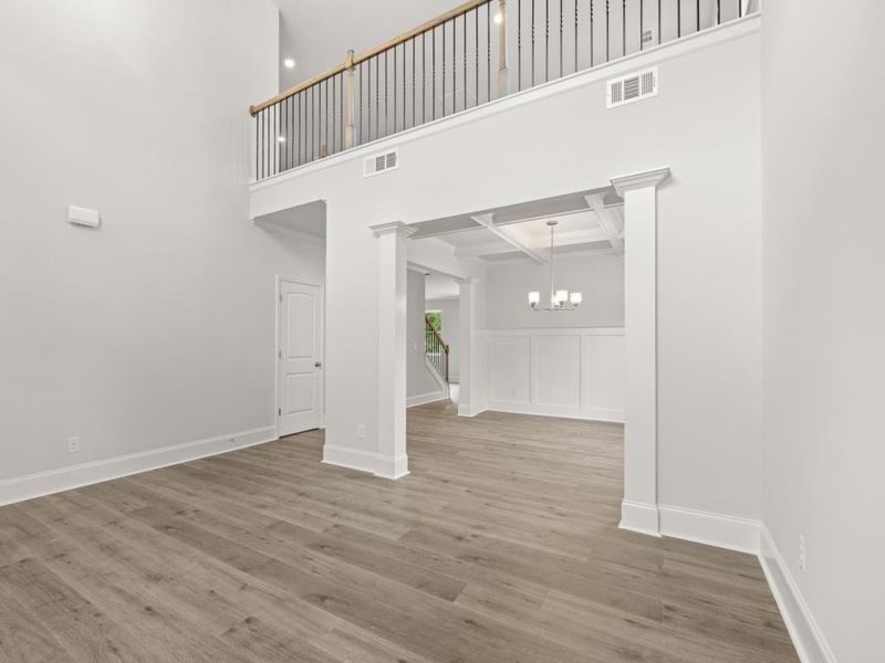 Spacious, unfurnished interior of a new home in Butner Estates, College Park (Image 17).