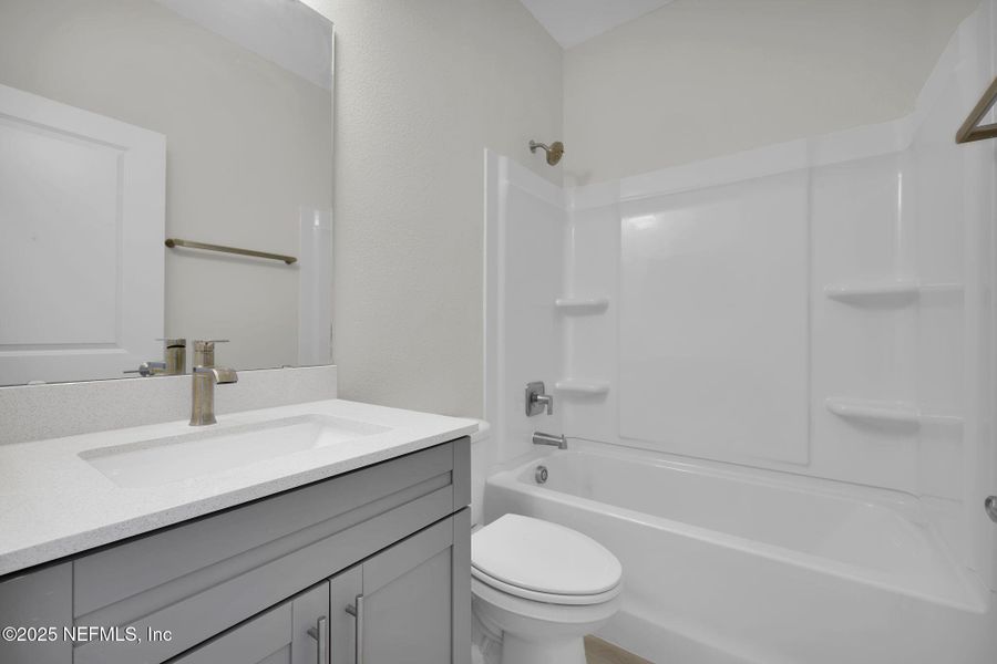 Furnished interior view inside a new home in Woodland Park, Nocatee (Image 10).