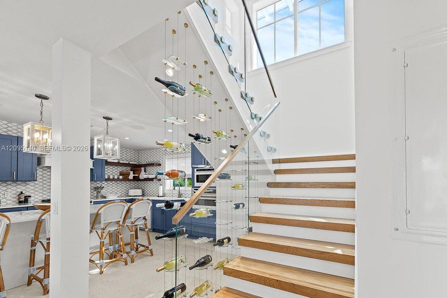 Furnished interior view inside a new home in , Islamorada, Village of Islands (Image 8).
