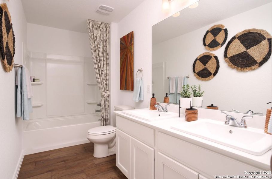 Furnished interior view inside a new home in Morgan Meadows, San Antonio (Image 5).