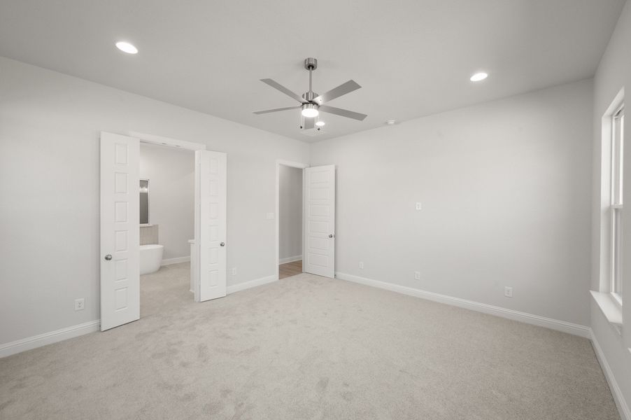 Spacious, unfurnished interior of a new home in Bridgewater, Midlothian (Image 21).