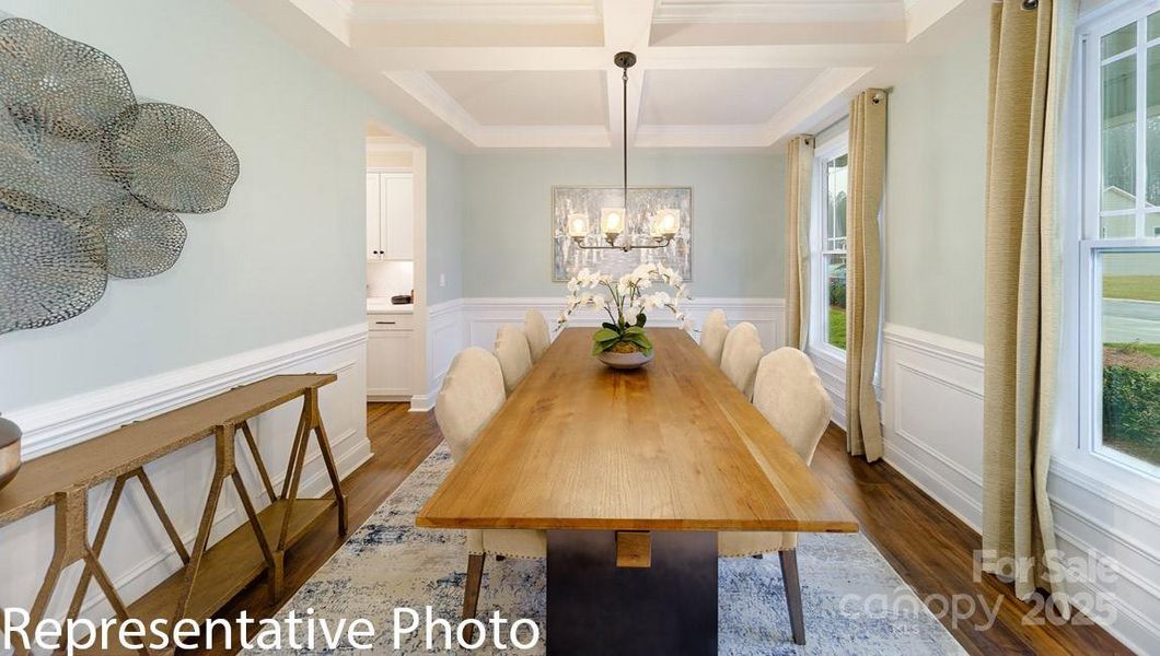 Furnished interior view inside a new home in Oak Grove Hill, Huntersville (Image 29).