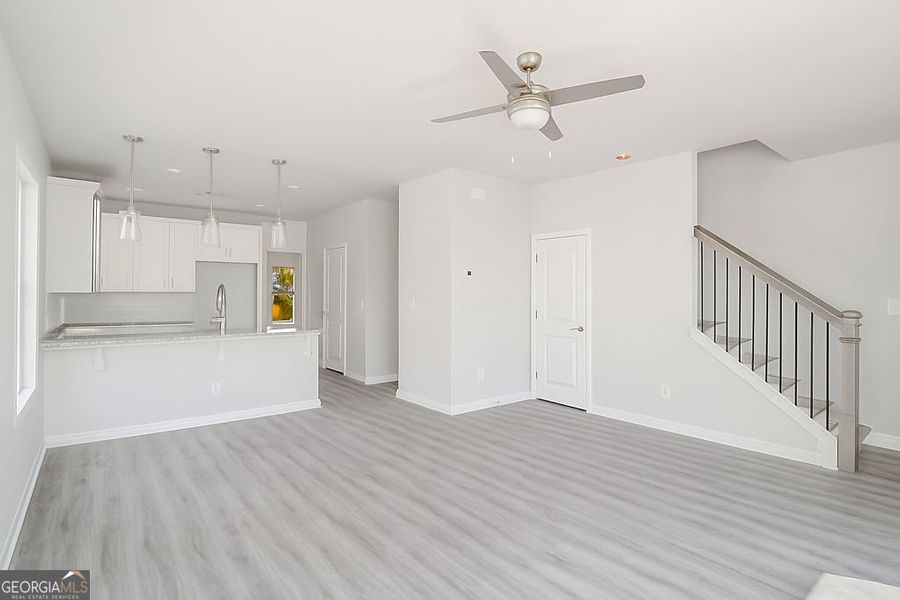 Spacious, unfurnished interior of a new home in The Cottages at East Lanier, Fayetteville (Image 8). Spacious, unfurnished interior of a new home in The Cottages at East Lanier, Fayetteville (Image 8).