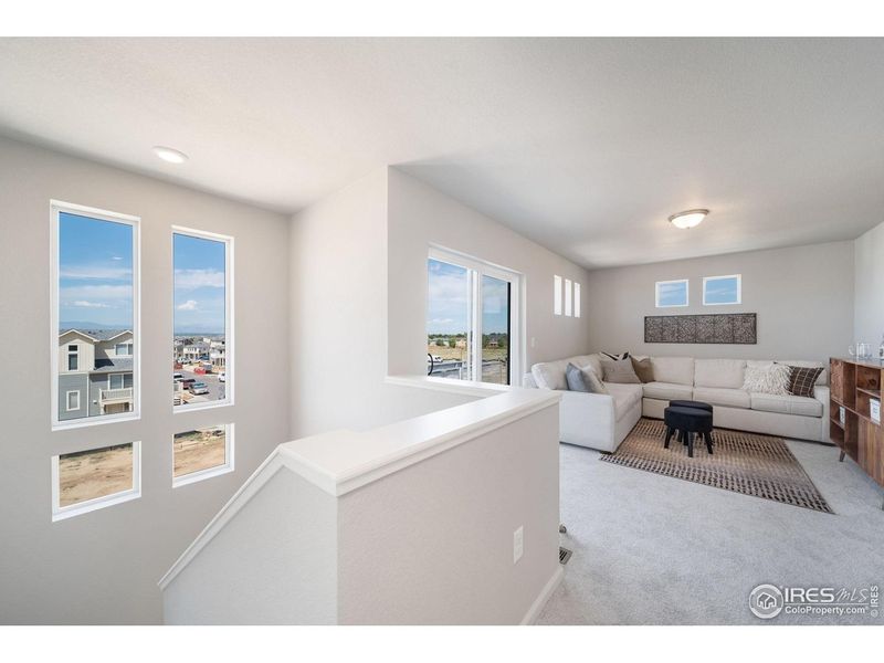 Furnished interior view inside a new home in , Johnstown (Image 12).
