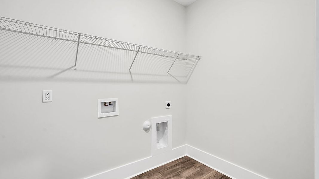 Spacious, unfurnished interior of a new home in The Haven at Indigo Preserve, Leland (Image 21).