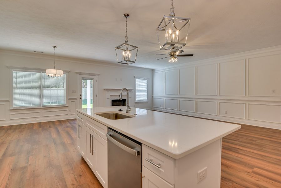 Furnished interior view inside a new home in The Sanctuary, Aiken (Image 5).