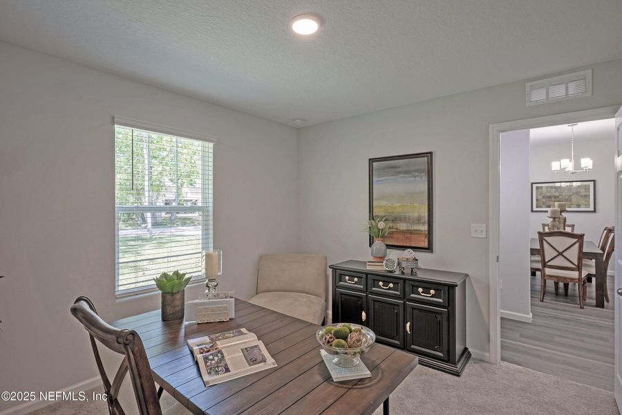 Furnished interior view inside a new home in , Jacksonville (Image 13).