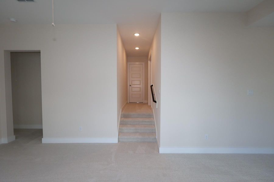 Spacious, unfurnished interior of a new home in Dunham Pointe, Cypress (Image 46). Spacious, unfurnished interior of a new home in Dunham Pointe, Cypress (Image 46).