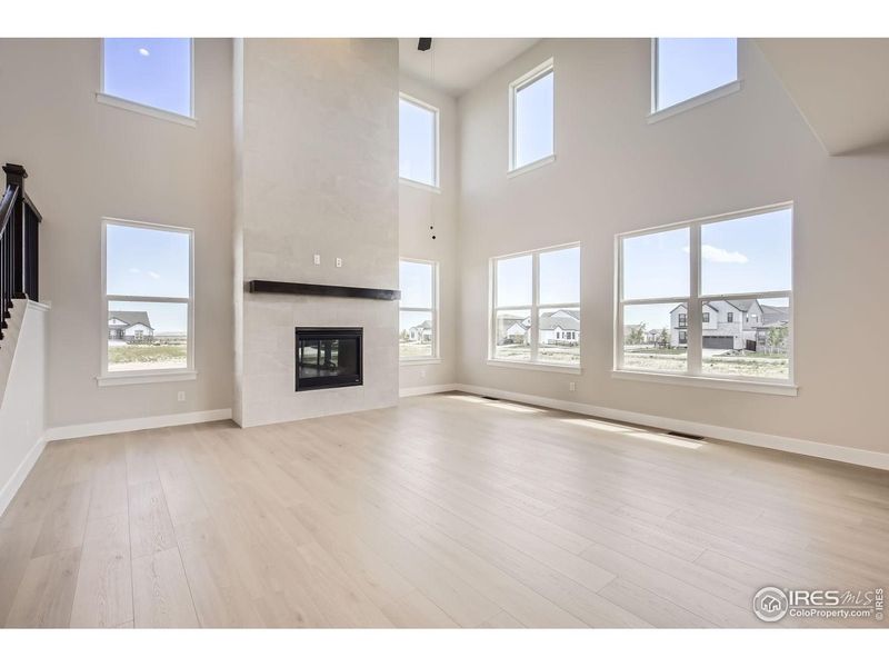 Spacious, unfurnished interior of a new home in RainDance, Windsor (Image 21).