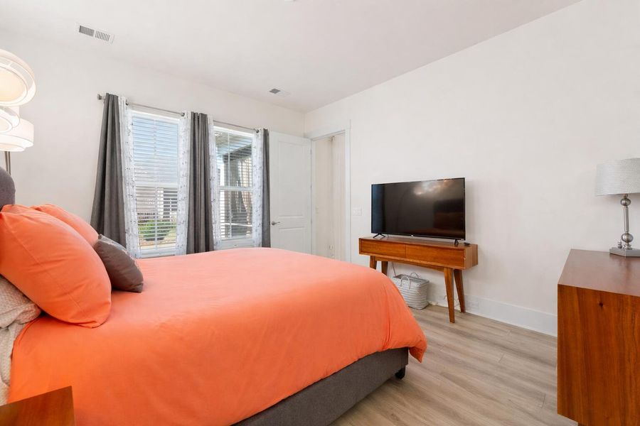 Furnished interior view inside a new home in Summerwind Crossing at Lakes of Cane Bay, Summerville (Image 17).