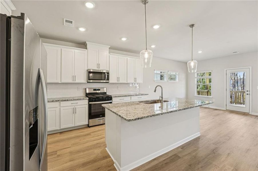 Furnished interior view inside a new home in Westmont Preserve, Powder Springs (Image 33).