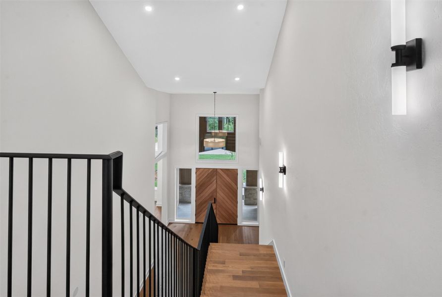 Furnished interior view inside a new home in , The Woodlands (Image 15).