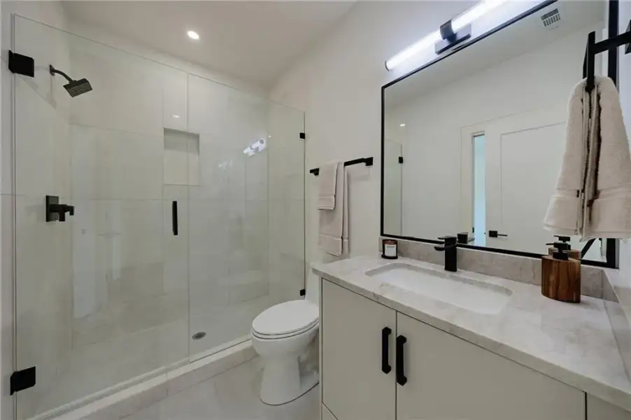 Furnished interior view inside a new home in , Sandy Springs (Image 18).