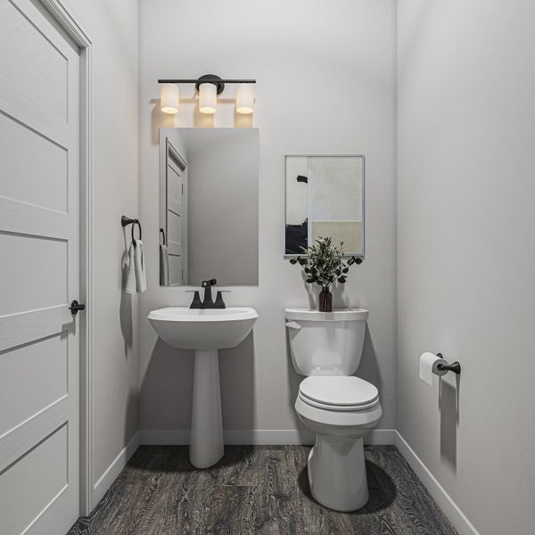 Furnished interior view inside a new home in Park Central, Georgetown (Image 21).