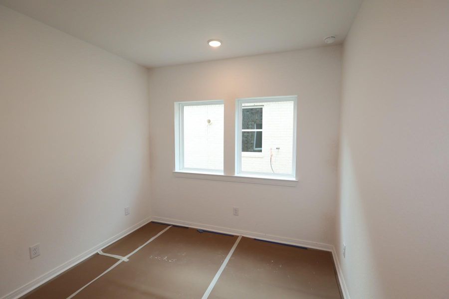 In-progress construction of a new home in The Grand Prairie 40’, Hockley, TX (Image 37).