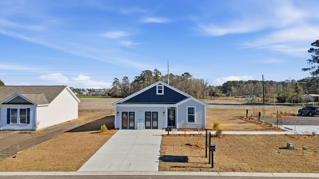 Representative exterior photo of a completed home built from the Courtney II by Great Southern Homes in Briarfield, Conway, SC (Image 29).