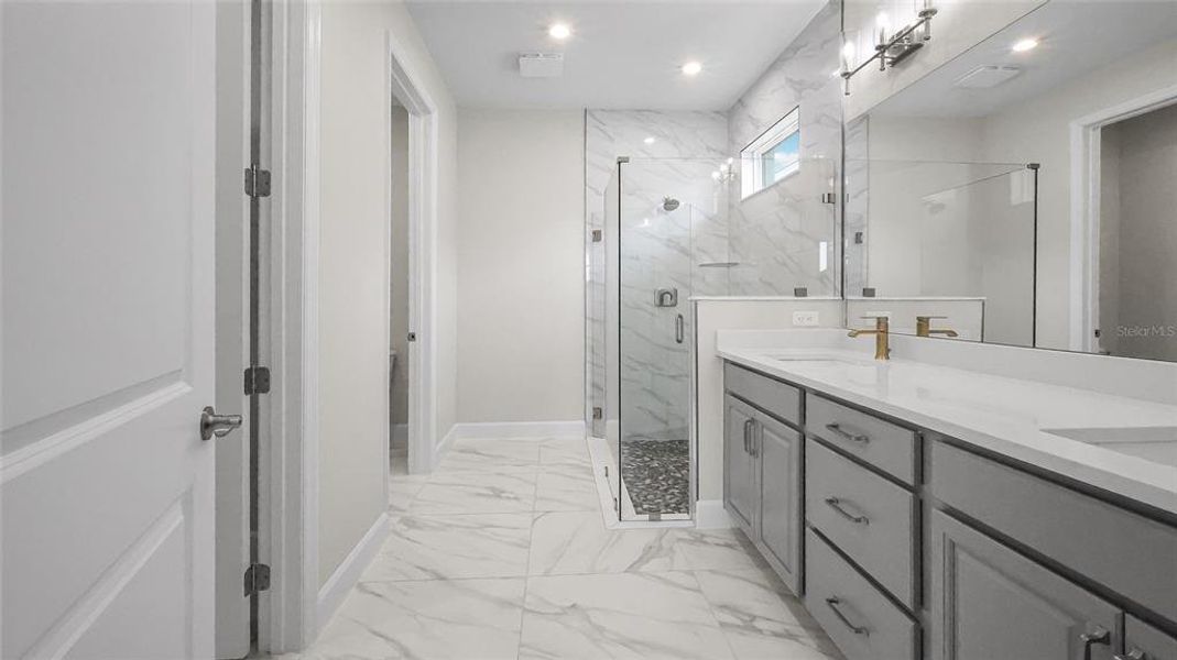 Furnished interior view inside a new home in Cresswind at Hammock Oaks, Lady Lake (Image 15).