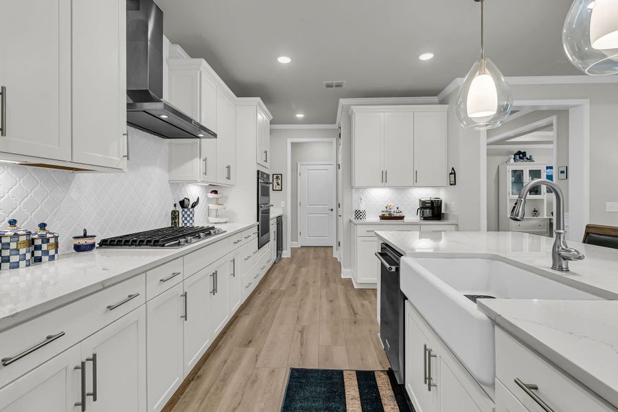 Furnished interior view inside a new home in , Summerville (Image 9).