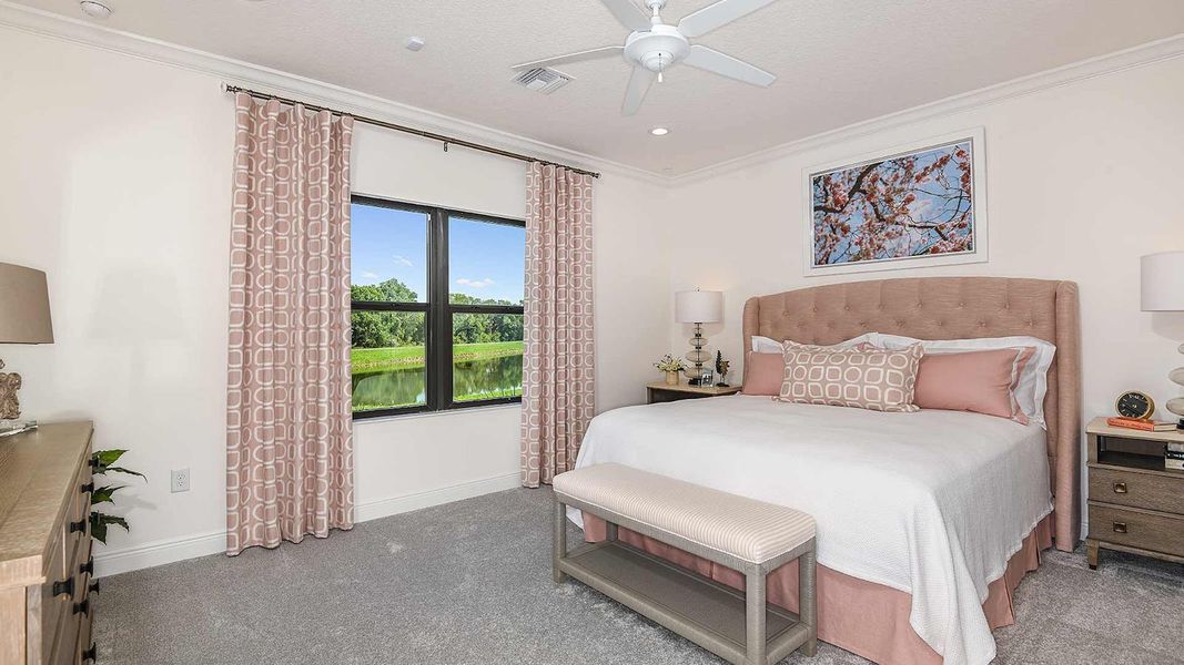 Furnished interior view inside a new home in Windward, Sarasota (Image 9). Furnished interior view inside a new home in Windward, Sarasota (Image 9).