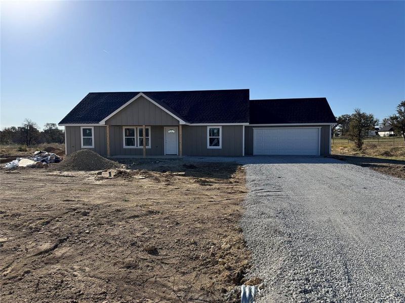 In-progress construction of a new home in Thomas Len Estates, Azle, TX (Image 3).