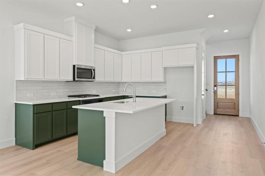 Furnished interior view inside a new home in North Square at Uptown, Celina (Image 9). Furnished interior view inside a new home in North Square at Uptown, Celina (Image 9).