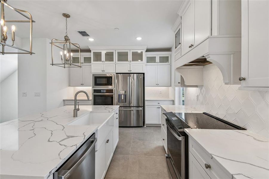 Furnished interior view inside a new home in Townes at Northlake, Oviedo (Image 3).
