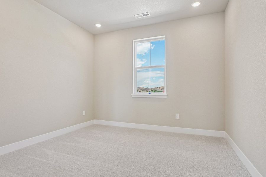 Spacious, unfurnished interior of a new home in Jackson Creek North, Monument (Image 56).