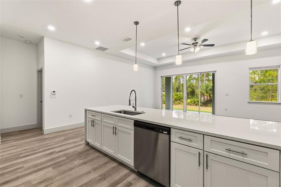 Furnished interior view inside a new home in , Punta Gorda (Image 8).