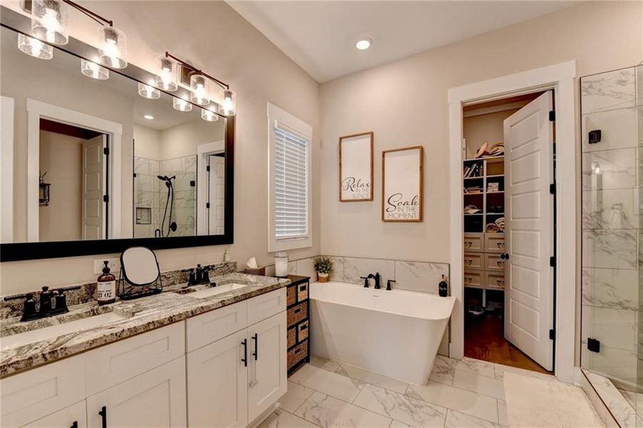 Furnished interior view inside a new home in , Ball Ground (Image 35).