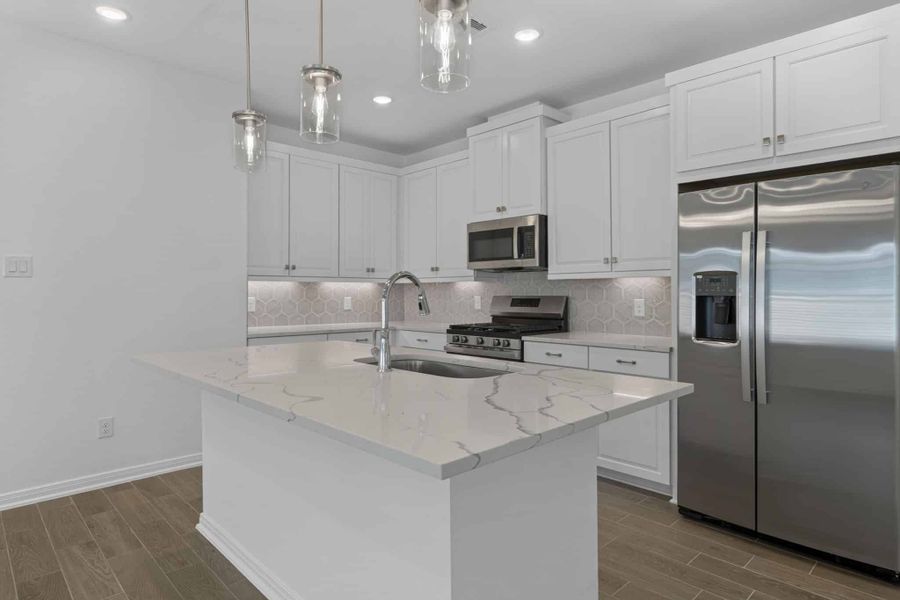 Furnished interior view inside a new home in Woodforest, Montgomery (Image 6). Furnished interior view inside a new home in Woodforest, Montgomery (Image 6).