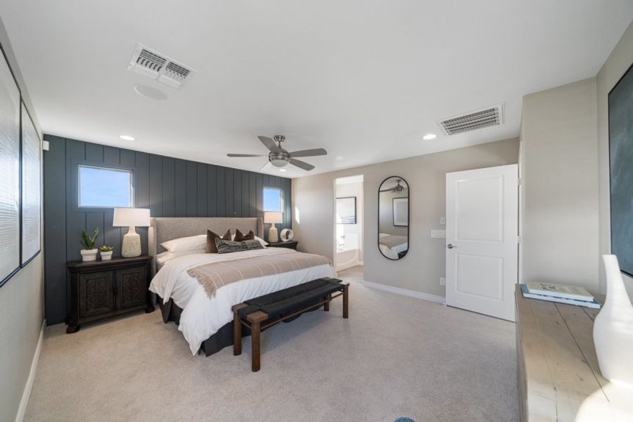 Furnished interior view inside a new home in Estrella, Goodyear (Image 18).