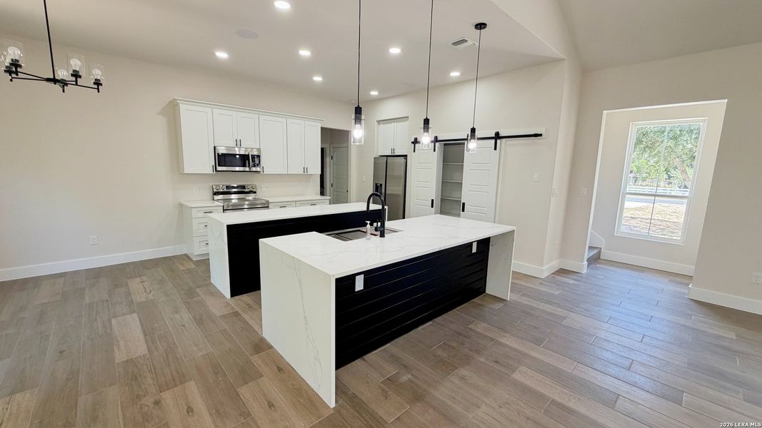 Furnished interior view inside a new home in , Bulverde (Image 9).