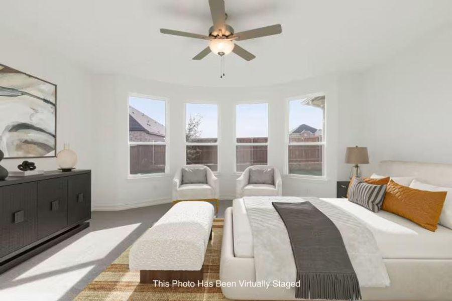 Photo of Pulte model home with same floor plan, not of actual home listed. Photo of Pulte model home with same floor plan, not of actual home listed.