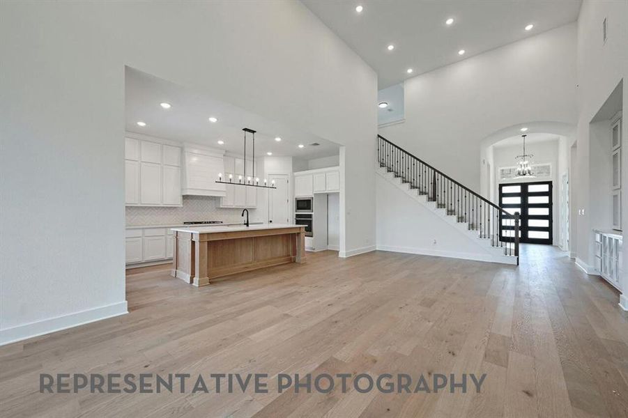 Furnished interior view inside a new home in Quail Hollow, Rockwall (Image 9).