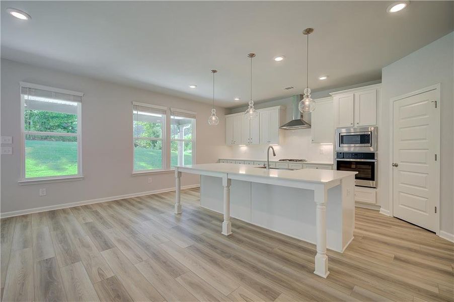 Furnished interior view inside a new home in Grandview at Millers Mill, Stockbridge (Image 11).