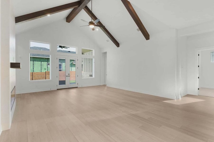 Spacious, unfurnished interior of a new home in Broken Oak, Georgetown (Image 22).