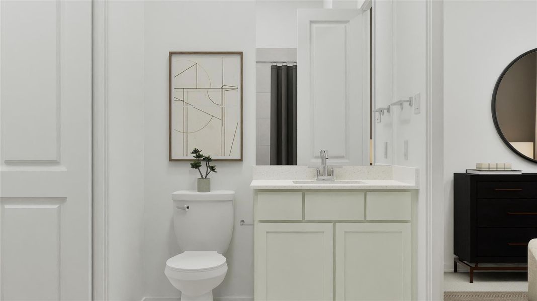 Furnished interior view inside a new home in The Grand Prairie, Hockley (Image 24).