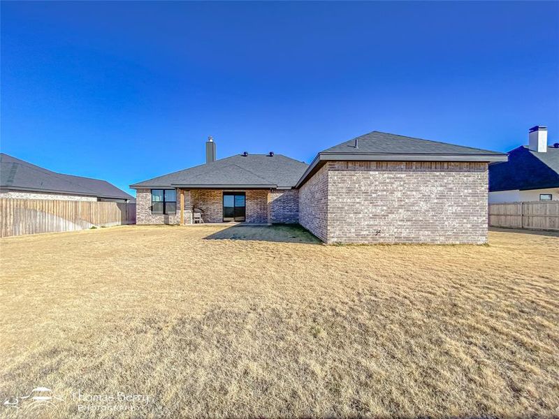 Exterior details and patio area of a home in , Abilene (Image 23).
