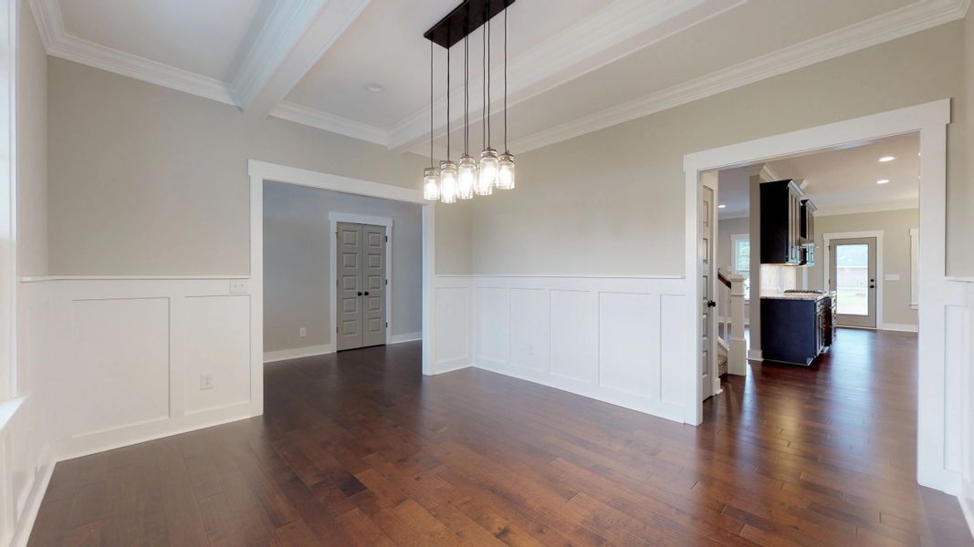 Representative unfurnished interior of a home built from the Carson by Bill Clark Homes in Cheshire Landing, Grimesland (Image 19). Representative unfurnished interior of a home built from the Carson by Bill Clark Homes in Cheshire Landing, Grimesland (Image 19).